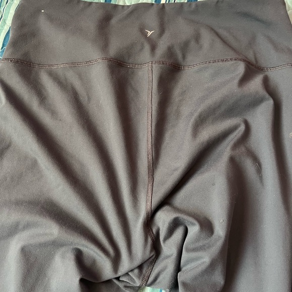 XL Old Navy Active Go Dry Black Fitted Activewear Stretch Pants Leggings X Large - Picture 7 of 10